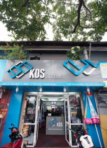 Cửa hàng balo laptop KOS Shop tại quận 4